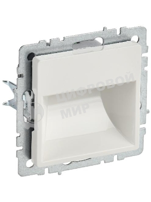 Подсветка светодиодная встраиваемая IEK BRITE ПЛ20-БрБ (BR-FL20-K01) белый