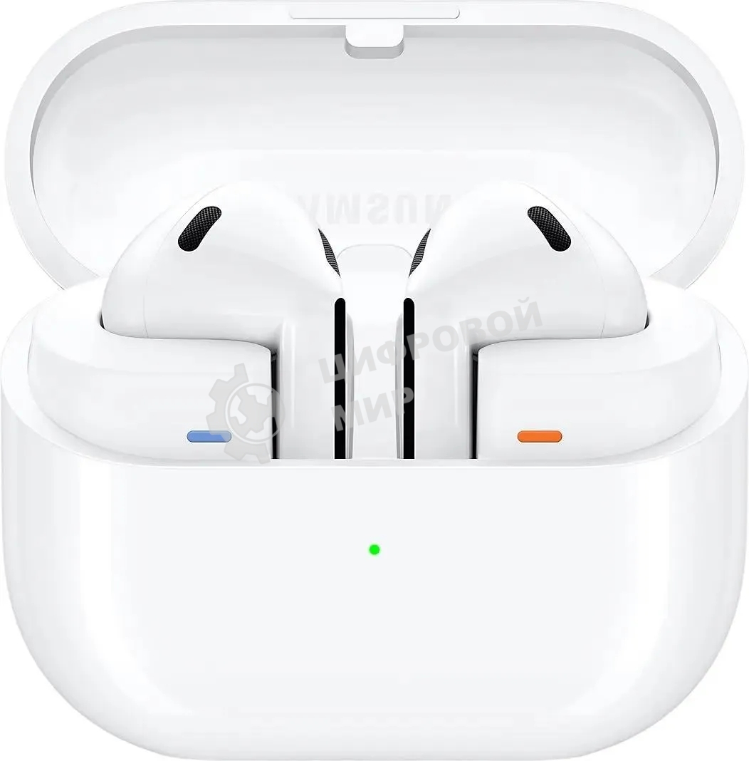 Наушники TWS Samsung Galaxy Buds3 белый, вкладыши, Bluetooth, активное шумоподавление, до 5 ч