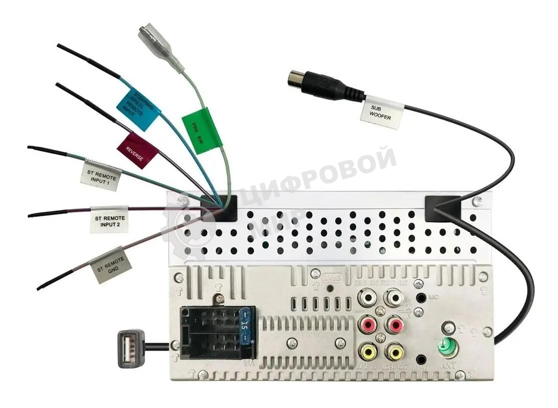 Автомагнитола JVC KW-M560BT 2DIN 4x50Вт