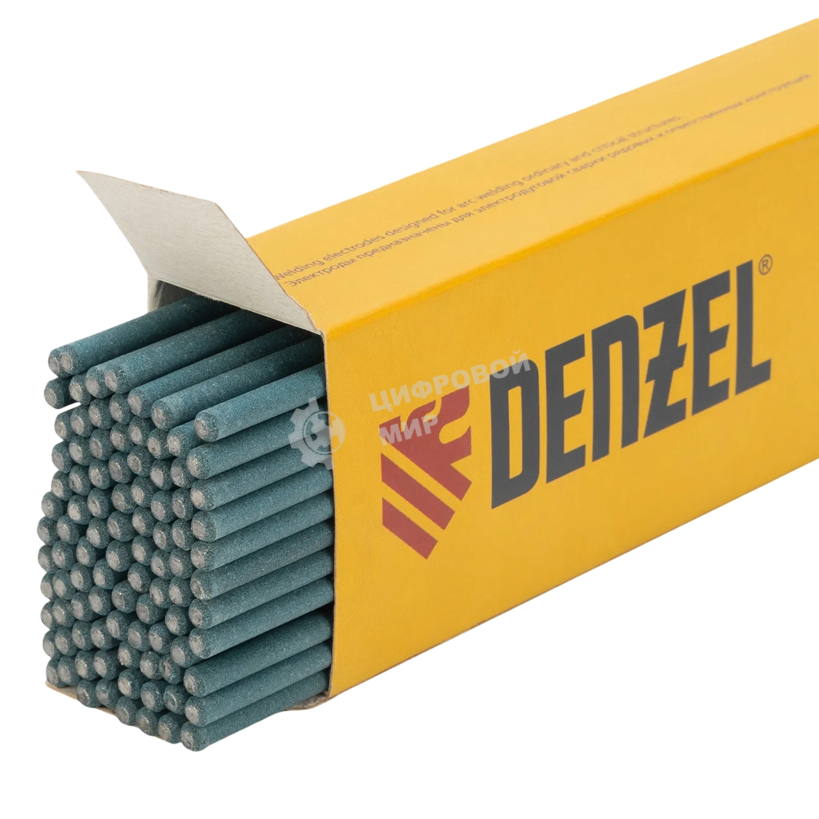 Электроды Denzel DER-3, диам. 3 мм, 2,5 кг., рутиловое покрытие