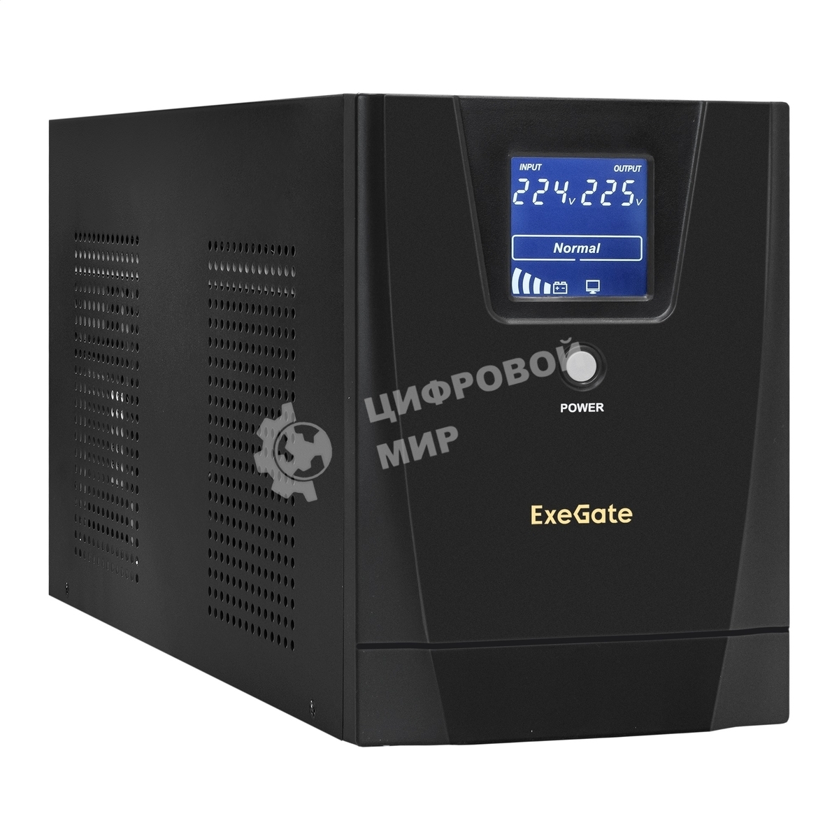 Источник бесперебойного питания ExeGate EX292637RUS SpecialPro Smart LLB-3000.LCD.AVR.2SH.4C13.RJ.USB 3000VA/1800W, LCD, AVR,2*Schuko+4*C13,RJ45/11,USB, металлический корпус, черный