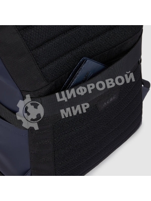 Рюкзак мужской Piquadro Corner 2.0 CA6291C2OW/BLU роллтоп синий ткань
