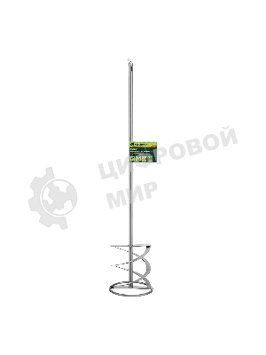 Миксер Сибртех для красок и штукатурных смесей, 120х600 мм, хвостовик SDS plus