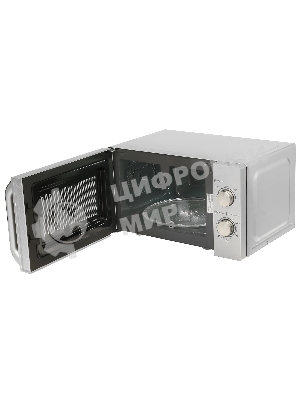 Микроволновая печь Haier HMB-MM208SA серебристый/черный, 20 л, 800 Вт, переключатели - поворотный механизм