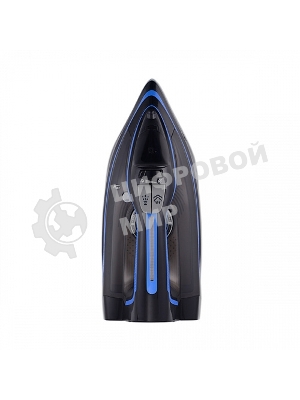 Утюг беспроводной BQ SIC1002 черный/синий, 2600 Вт, 35 г/мин, 140 г/мин, 320 мл