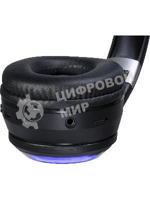 Гарнитура Defender FreeMotion B400 чёрный, беспроводная, Bluetooth, до 32 ч, подсветка