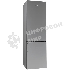 Холодильник Stinol STN 200 G, серебристый двухкамерный 249/75л морозилка снизу, No Frost