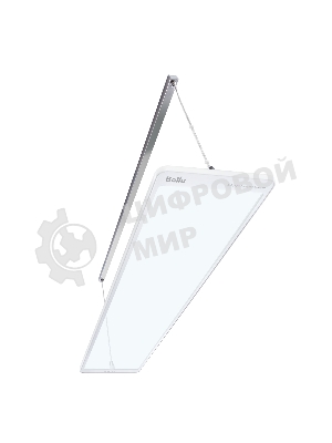 Комплект обогреватель инфракрасный Ballu BIH-GTW-1.0 + BMT-1 белый, 1000 Вт, 20 м2, термостат