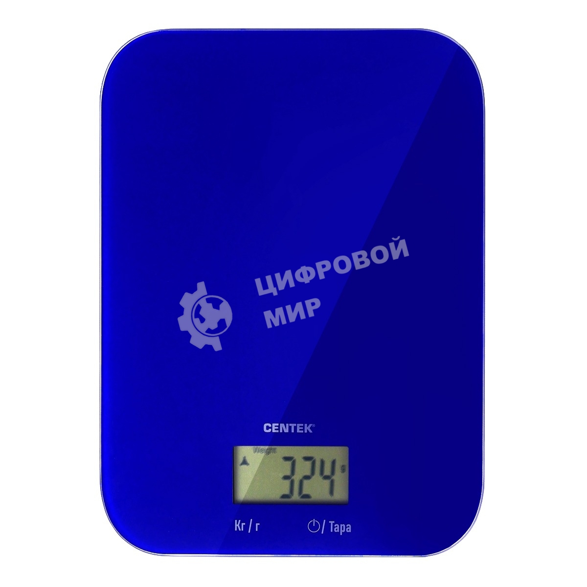 Весы кухонные Centek CT-2481 LCD BLUE