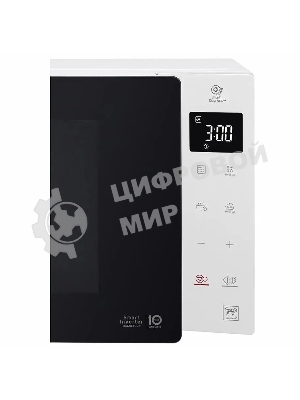 Микроволновая печь LG MW25R35GISW белый/черный, 25 л, 1000 Вт, переключатели - сенсор