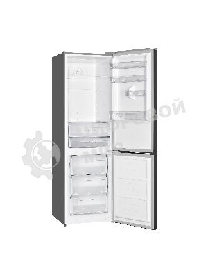 Холодильник Willmark RFN-487DIGT графитовый двухкамерный 253/90л морозилка снизу, No Frost