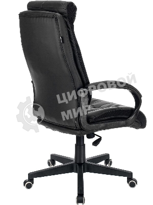 Кресло Бюрократ CH-824B/LBLACK черный, экокожа
