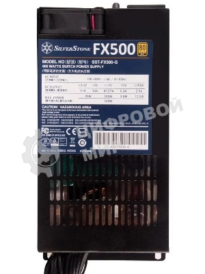 Блок питания Silverstone SST-FX500-G Retail, 500Вт, 80 PLUS Gold, 40мм, черный