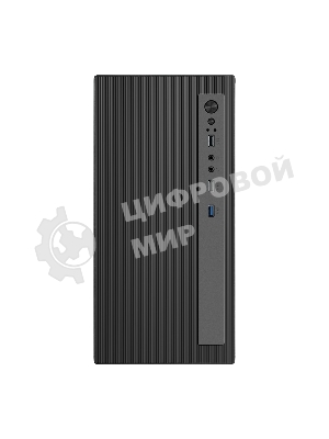 Компьютерный корпус Minitower ExeGate BAA-303MU-UNS350 (mATX, БП UNS350 с вент. 12см, 2*USB+1*USB 3.0, HD Audio, черный)