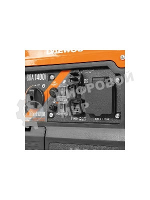 Генератор Daewoo GDA 1400i 1.2 кВт