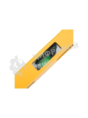 Уровень алюминиевый Denzel магнит., фрезерованный, 3 глазка (1 зеркал.), 0,5 мм/м, 400 мм