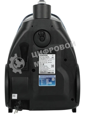 Пылесос Samsung VC18M31A0HU/EV голубой/черный, 380/1800 Вт, уборка сухая, пылесборник контейнер 2 л