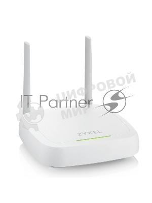 Точка доступа ZyXEL NebulaFlex NWA30BE, Wi-Fi 7, 5012 Мбит/с, 1xRJ45, белый