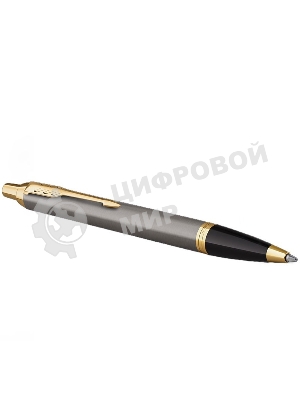 Ручка шариковая Parker IM Premium Grey Core GT (2214613) M, синие чернила, подарочная коробка