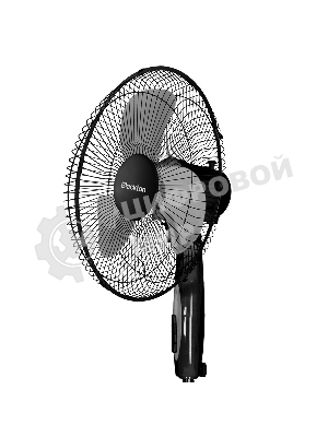 Вентилятор Blackton Bt F1120 чёрный, напольный, 45 Вт, 3 скорости, 40 см