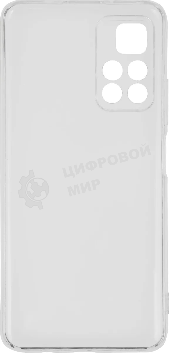 Чехол (клип-кейс) BoraSCO для Xiaomi Poco M4 Pro прозрачный