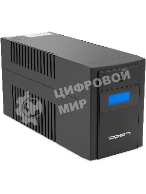 Источник бесперебойного питания Ippon Back Basic 1200 LCD Euro 720Вт 1200ВА черный