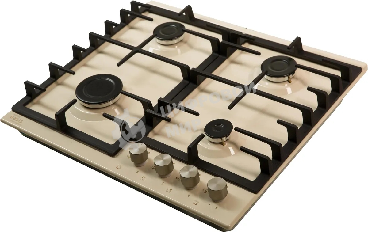 Газовая варочная поверхность Oasis P-MIRP бежевый