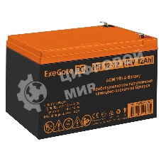 Батарея для ИБП ExeGate HR 12-12 (12V 12Ah 1251W), клеммы F2