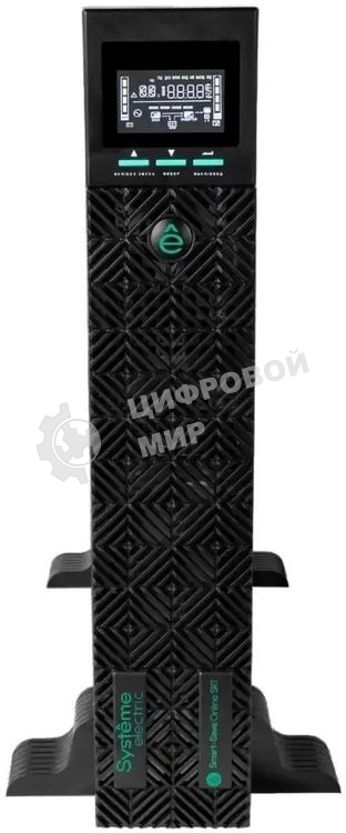 Источник бесперебойного питания Systeme Electric SRTSE/1500 ВА/1500 Вт/8x EURO C13 + 1xIEC 320 С19
