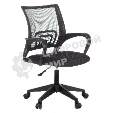 Кресло компьютерное Бюрократ CH-695NLT/BLACK спинка сетка черный TW-01, сиденье черный TW-11