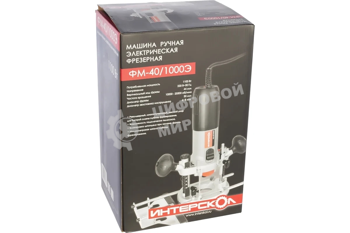 Фрезеры ИНТЕРСКОЛ ФМ-40/1000Э фрезер универсальный 440.1.0.00 
