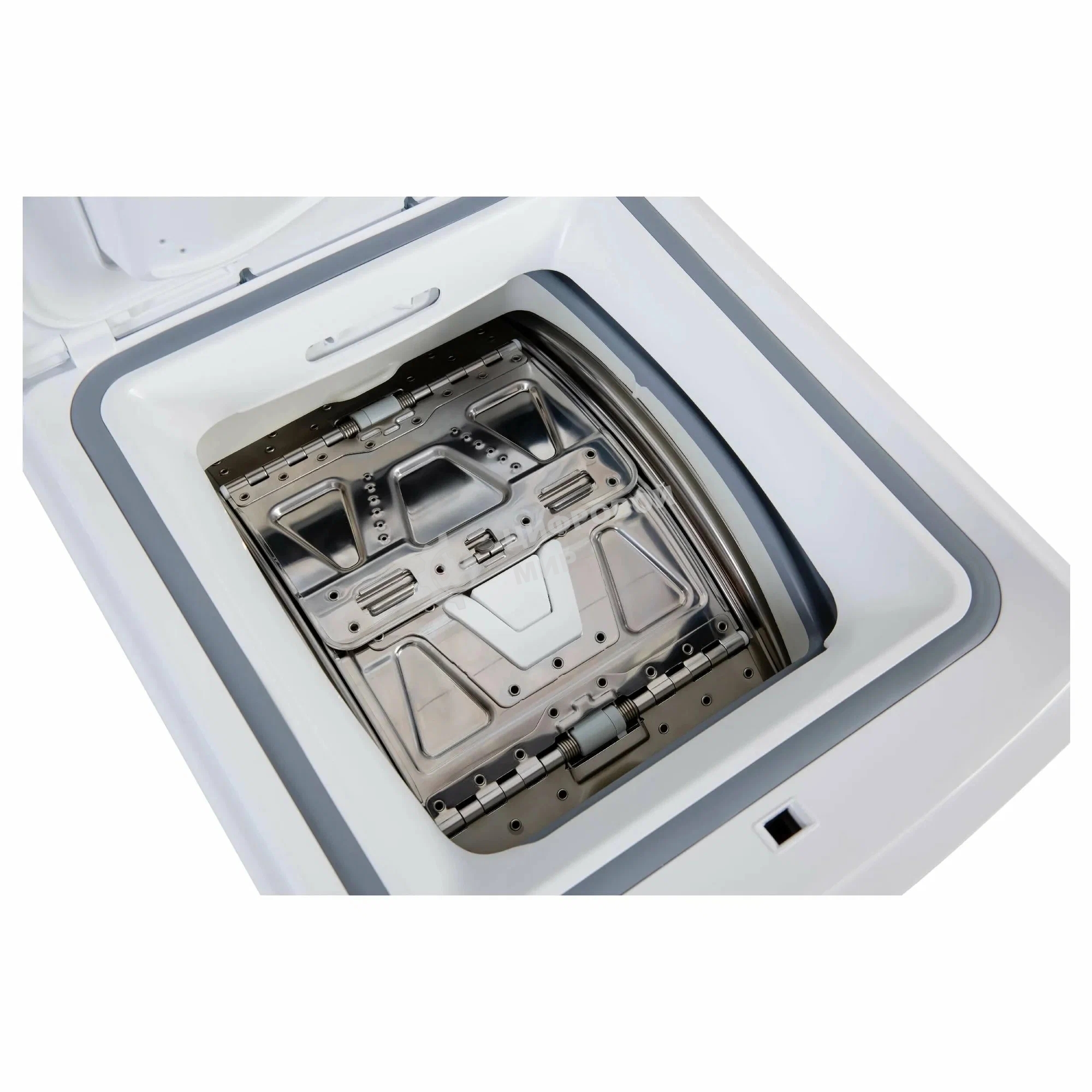 Стиральная машина Korting KWMT 1270 I белый, загрузка вертикальная 7,5 кг, 1200 об/мин., класс: А+++