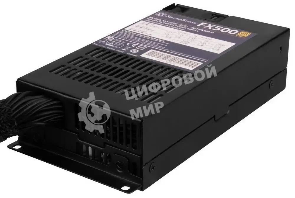 Блок питания Silverstone SST-FX500-G Retail, 500Вт, 80 PLUS Gold, 40мм, черный