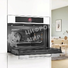 Встраиваемый духовой шкаф электрический Bosch CMG7241W1 белый
