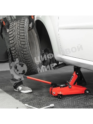 Домкрат гидравлический подкатной MTX 2т, 135-320мм 51082