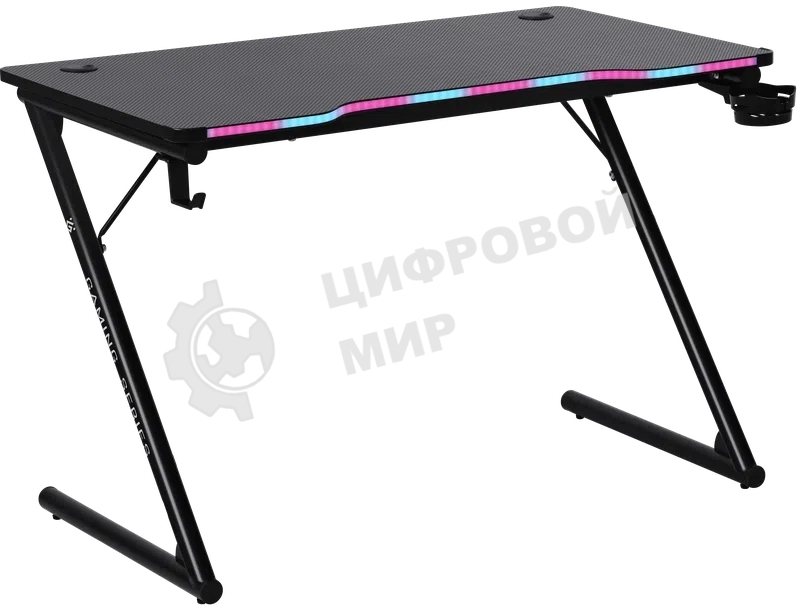 Стол игровой Defender GAMING FEROX черный