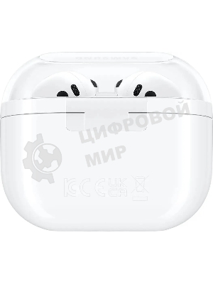 Наушники TWS Samsung Galaxy Buds3 белый, вкладыши, Bluetooth, активное шумоподавление, до 5 ч