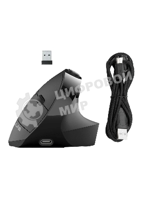 Мышь беспроводная Jlab JBuds Ergonomic с функцией подзарядки, Link USB- A