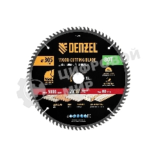 Пильный диск по дереву Denzel ф305 х 32 мм, 80 зубьев 733697