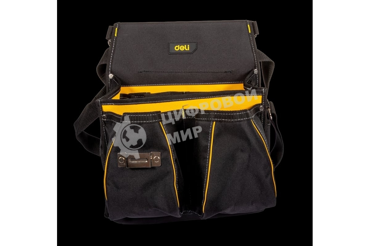 Поясная сумка монтажника Deli DLP09