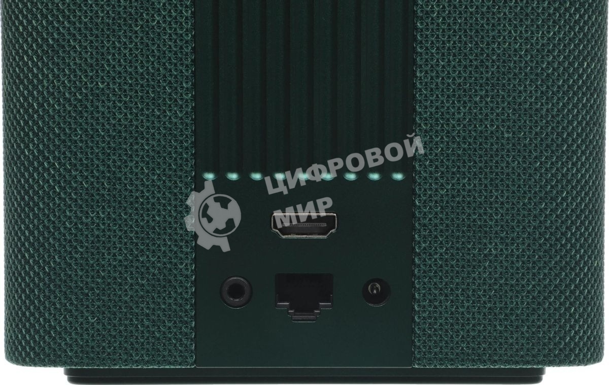 Умная колонка Яндекс Станция Макс, Zigbee, 65Вт, с голосовым ассистентом Алиса на YaGPT, зеленый (YNDX-00053Z)