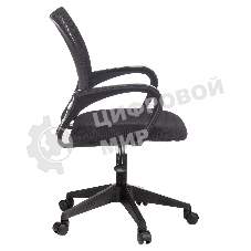 Кресло Бюрократ CH-695NLT/BLACK черный, сетка, 120 кг, механизм качания