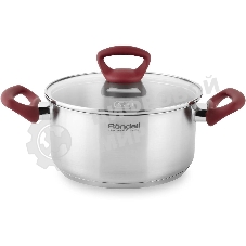 Кастрюля Rondell Heidi RDS-1113, 2.8л, 20 см, с крышкой, сталь