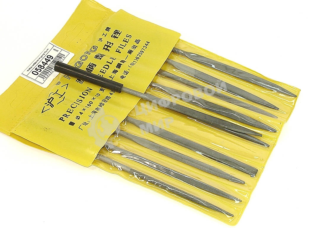 Набор надфилей Hugong 10шт.