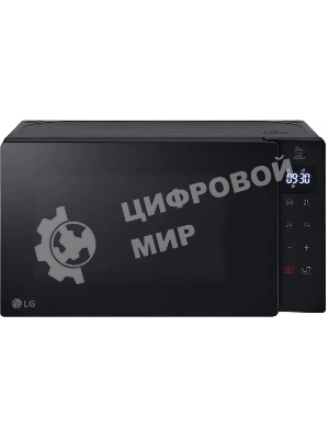 Микроволновая печь LG MS2032GAS черный 20 л, 700 Вт, переключатели - сенсор