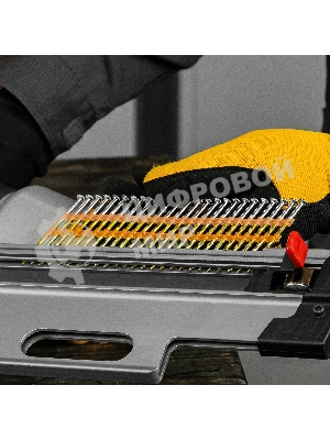 Гвозди Denzel для пнев. нейлера (оцинк.), длина - 75 мм, диам. - 3,05 мм, 2000 шт.