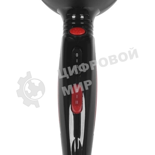 Фен для волос профессиональный Galaxy Line GL 4330, черный,2200Вт, 2 скорости потока воздуха, 3 температурных режима, функция 