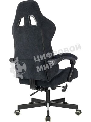 Кресло A4Tech Bloody GC-560 черный, ткань, 150 кг, подголовник, регулируемые подлокотники, механизм качания