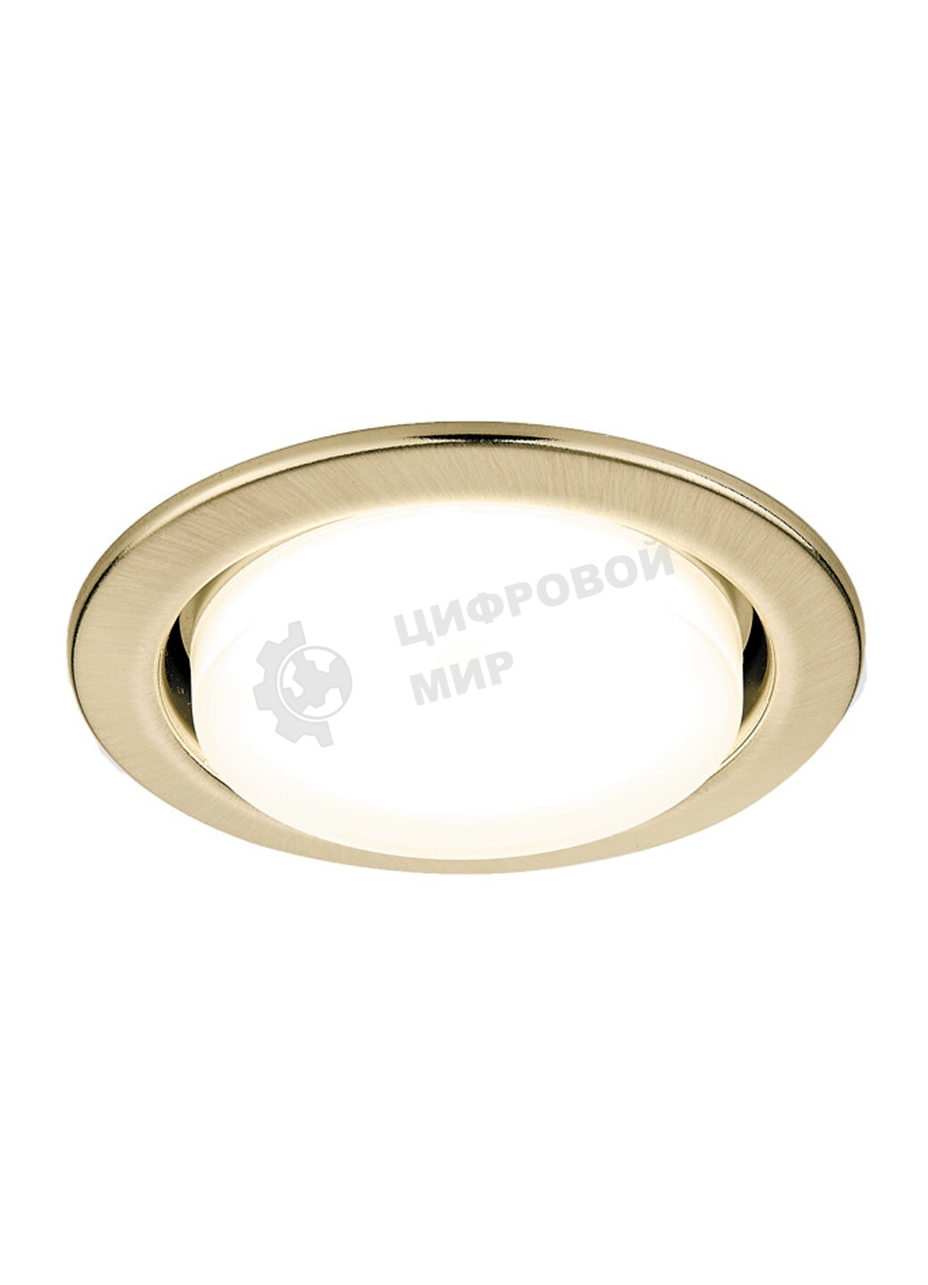 Встраиваемый точечный светильник Ambrella light G101 GD золото GX53