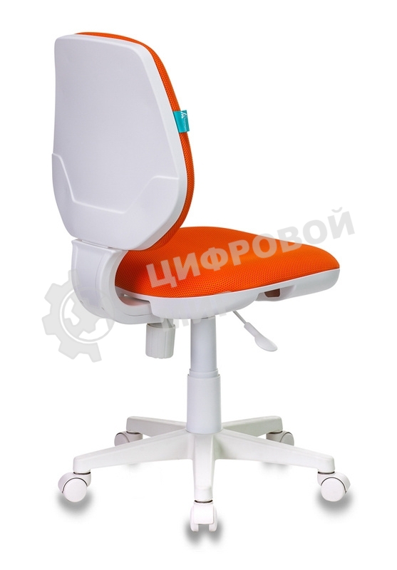 Кресло детское Бюрократ CH-W213/TW-96-1 оранжевый TW-96-1 (пластик белый)